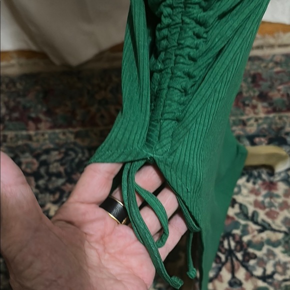 Elegant Green Sleeveless Maxi Dress - Picture 4 of 11